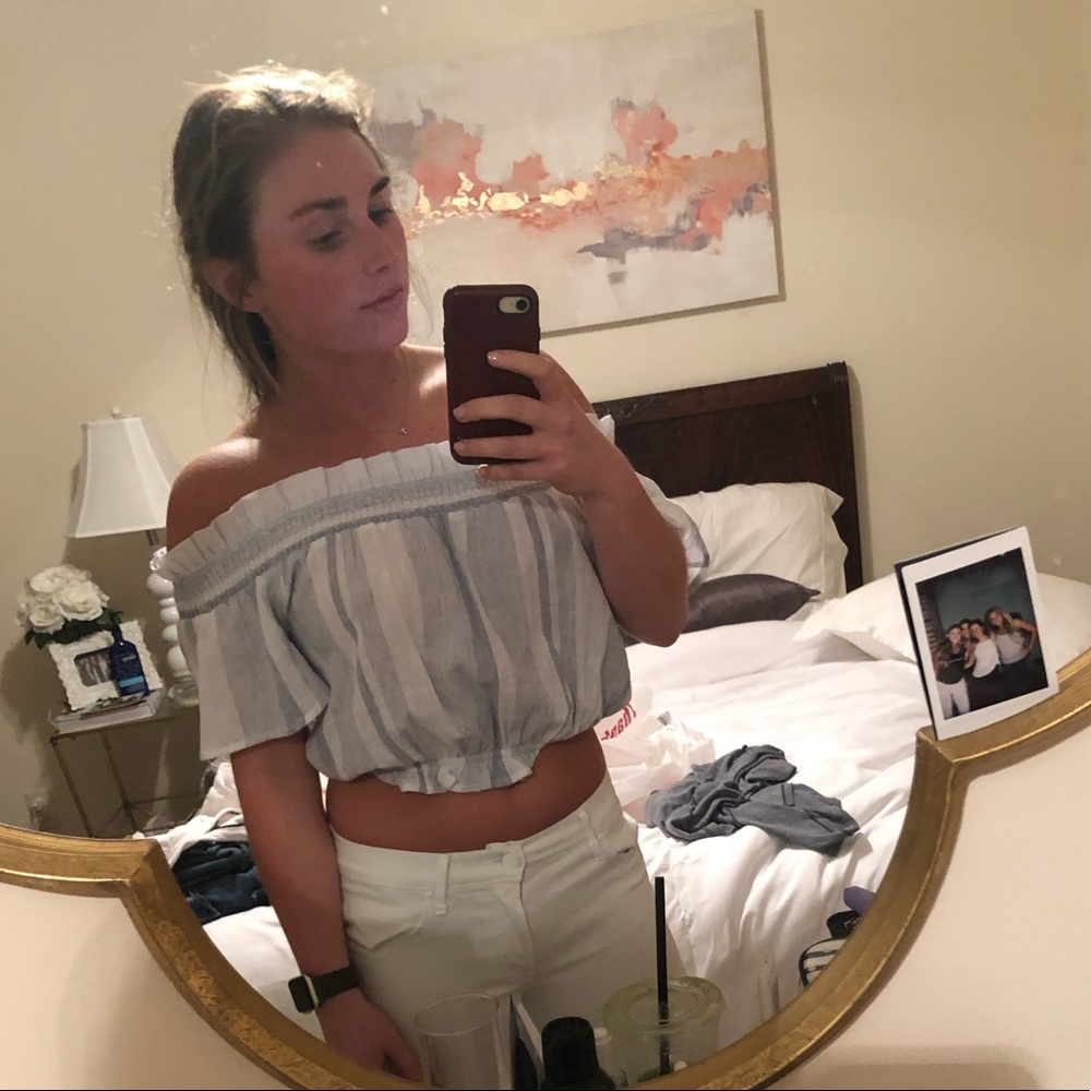 Off the shoulder top